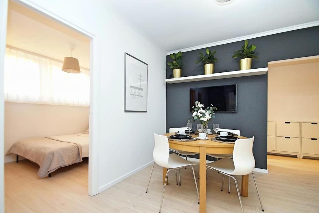 Apartament Korfantego Citycentre Z Widokiem Na Spodek Katoviçe Dış mekan fotoğraf